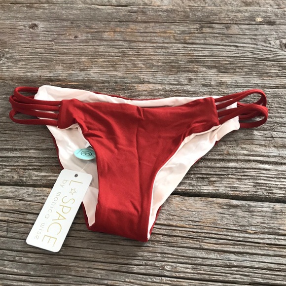 L Space Color Block Low Down Reversible Bottom - Picture 4 of 6